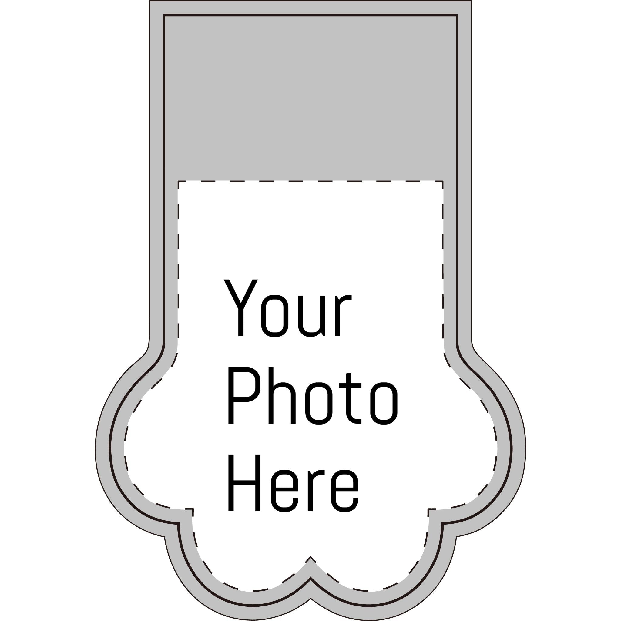 Custom Dog Stocking - Paw Print Christmas Decoration for Pups